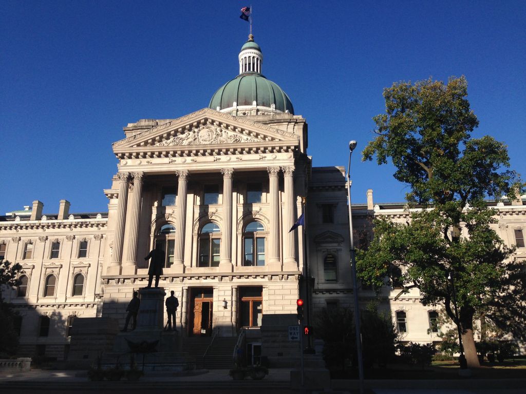 Indiana Statehouse stock